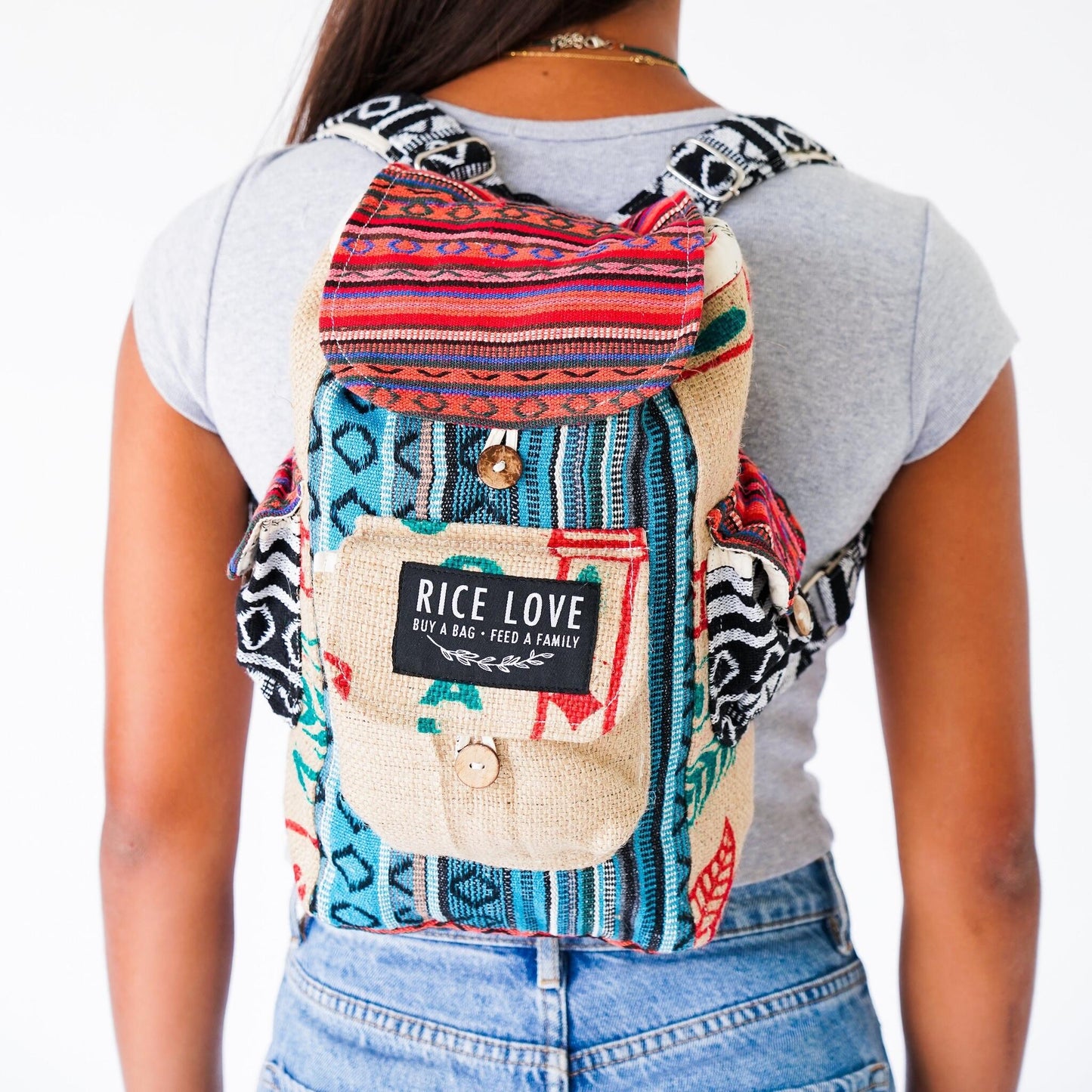 Mini Recycled Travel Backpack Chennai