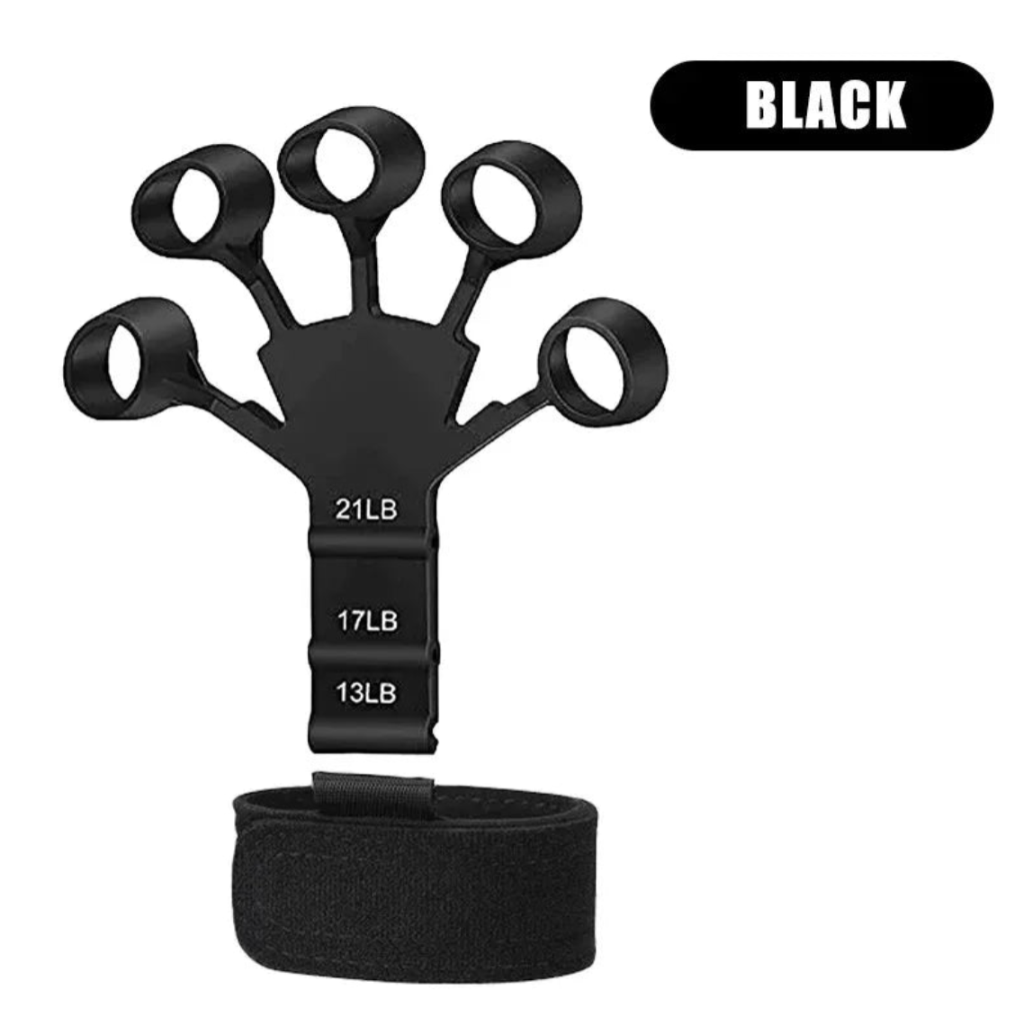 Finger Strengthener with 6 Resistance Levels – Grip Strength Trainer & Hand Exerciser for Fingers, Wrists, and Forearms (Copy) (Copy)