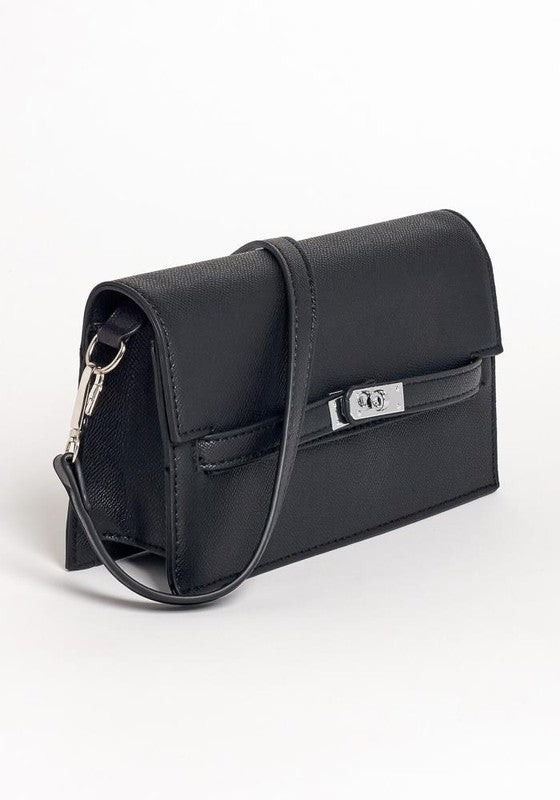 LEATHER FLAP ENVELOPE BAG - Luminous Bear Shop