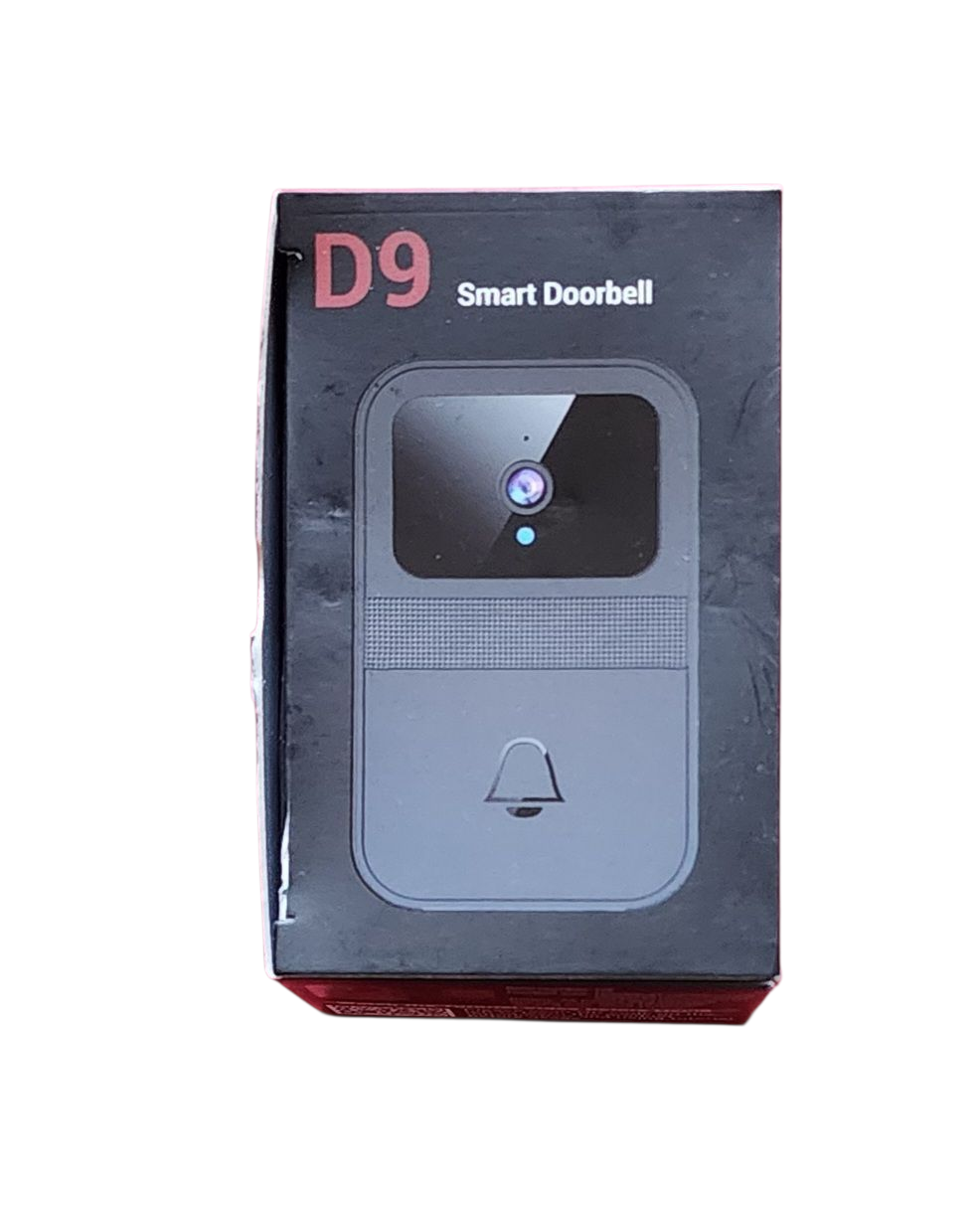 Wireless Video Doorbell Camera with Intercom – Smart Visual Doorbell, 640x480 HD, Loop Recording, Battery Powered
