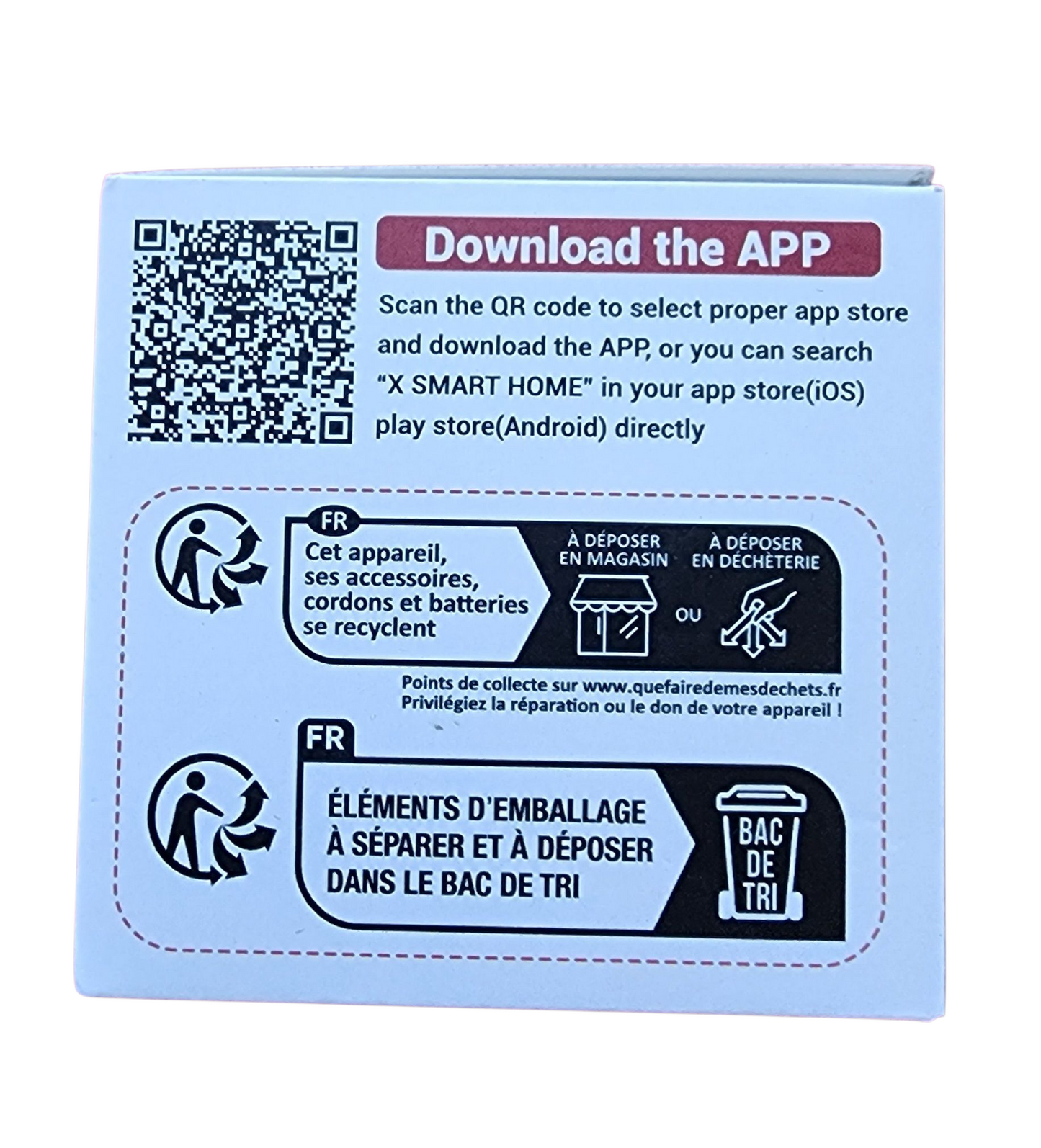 Wireless Video Doorbell Camera with Intercom – Smart Visual Doorbell, 640x480 HD, Loop Recording, Battery Powered