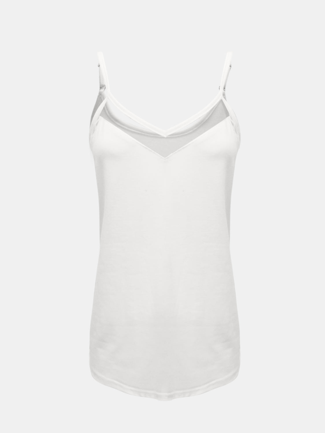 Full Size V-Neck Spaghetti Strap Cami - Luminous Bear Shop
