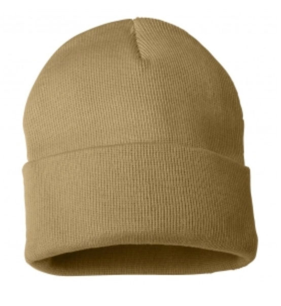 Warm Knit Beanie Hat – Stretchy, Cuffed, and Comfortable for All Ages
