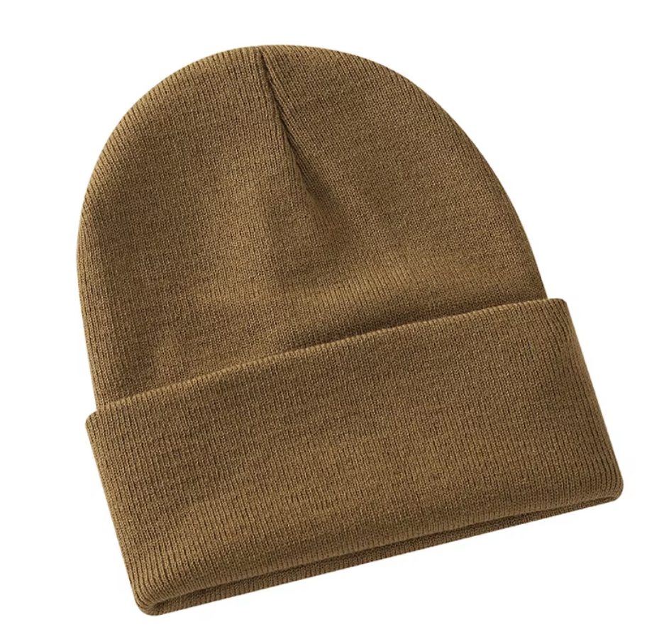 Warm Knit Beanie Hat – Stretchy, Cuffed, and Comfortable for All Ages