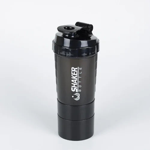 500ml Protein Shaker Bottle – BPA-Free Gym Fitness Water Bottle, Leak-Proof & Mixing Ball – Ideal for Pre/Post Workout