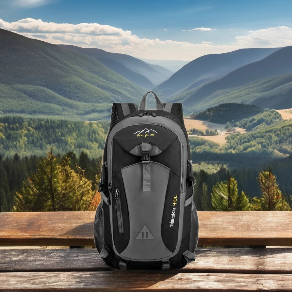 40L Hiking Backpack for Men & Women – Lightweight Outdoor Travel Daypack, Waterproof Camping Backpack with Multiple Compartments, Durable Sports & School Bag