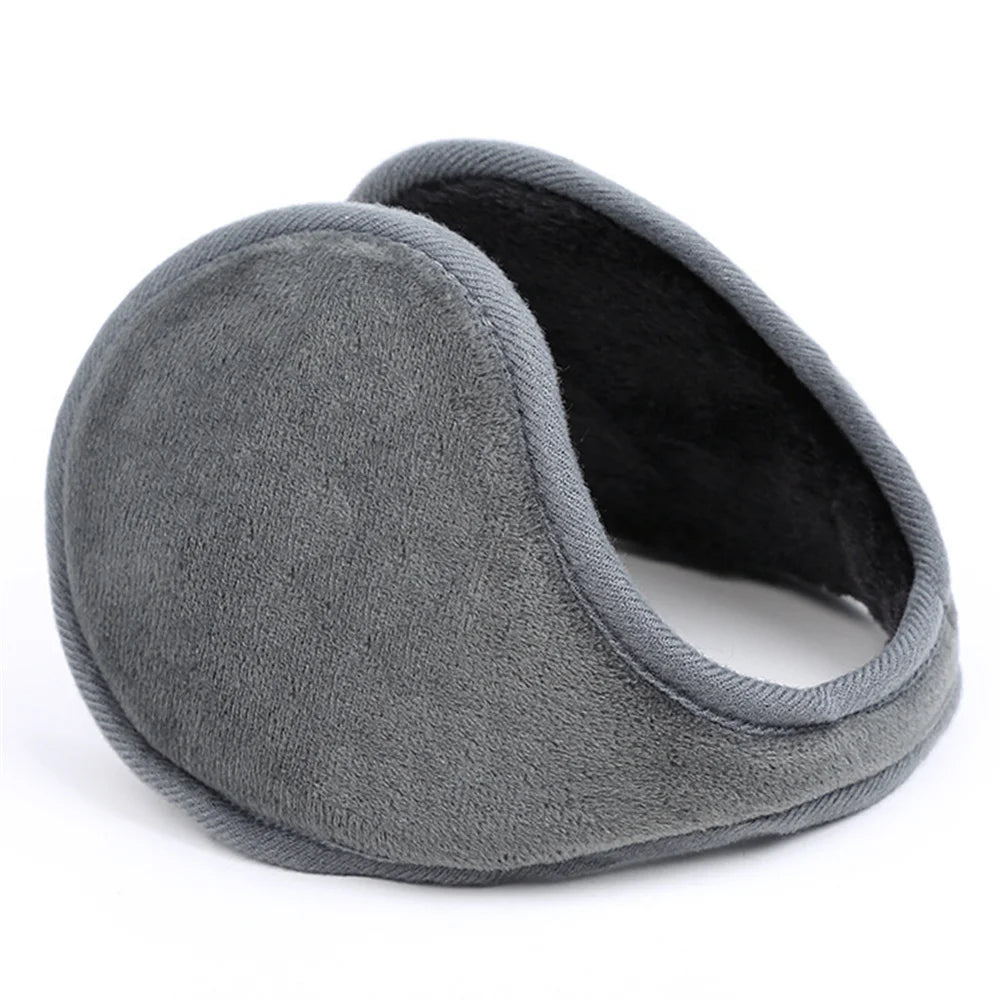 Foldable Winter Earmuffs – Soft Fleece Ear Warmers for Cold Weather, Unisex Design
