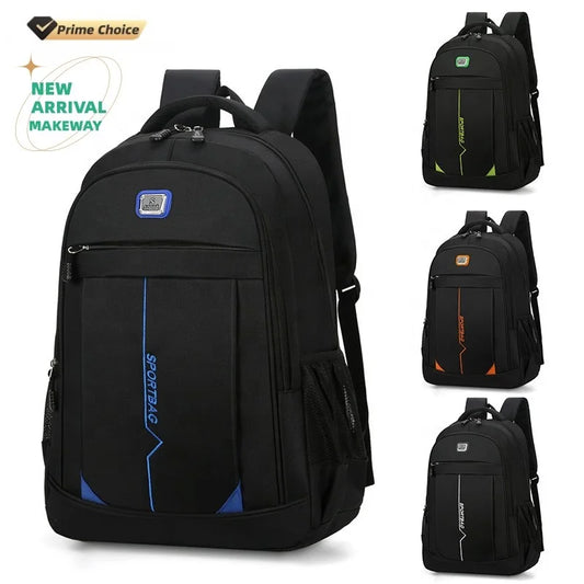 Large Capacity Waterproof Laptop Backpack – School, Travel & Business Bag