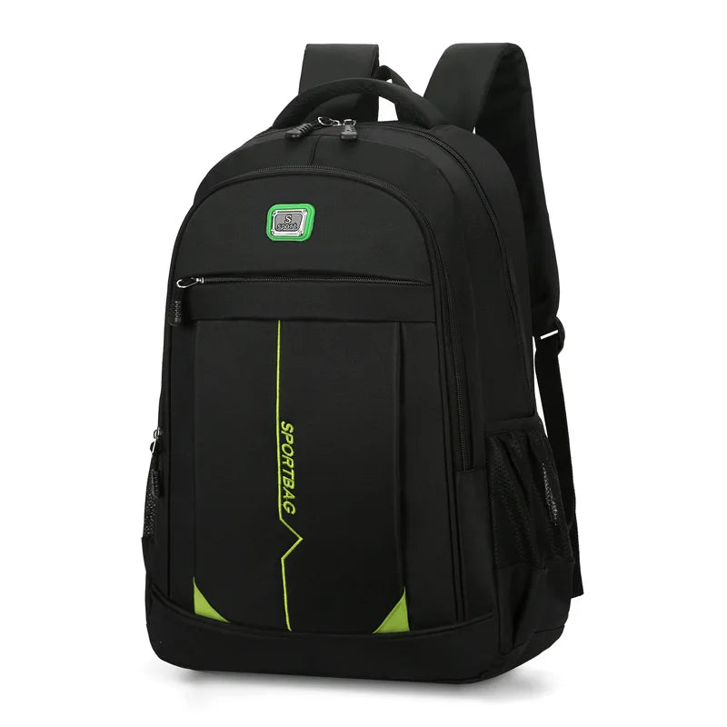Large Capacity Waterproof Laptop Backpack – School, Travel & Business Bag