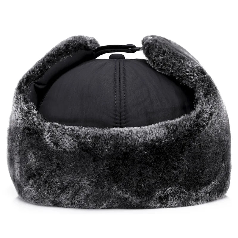 Waterproof Trapper Hat with Detachable Face Mask & Ear Flaps – Full Coverage Winter Hat for Extreme Cold