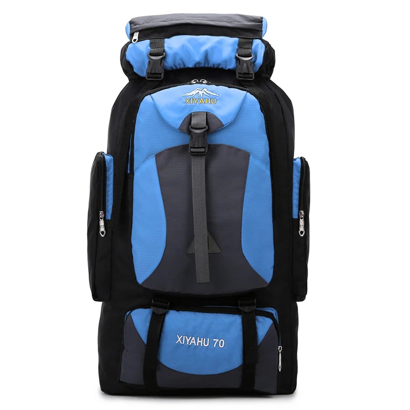 64L Waterproof Mountaineering Backpack – Large Capacity, Built for Adventure