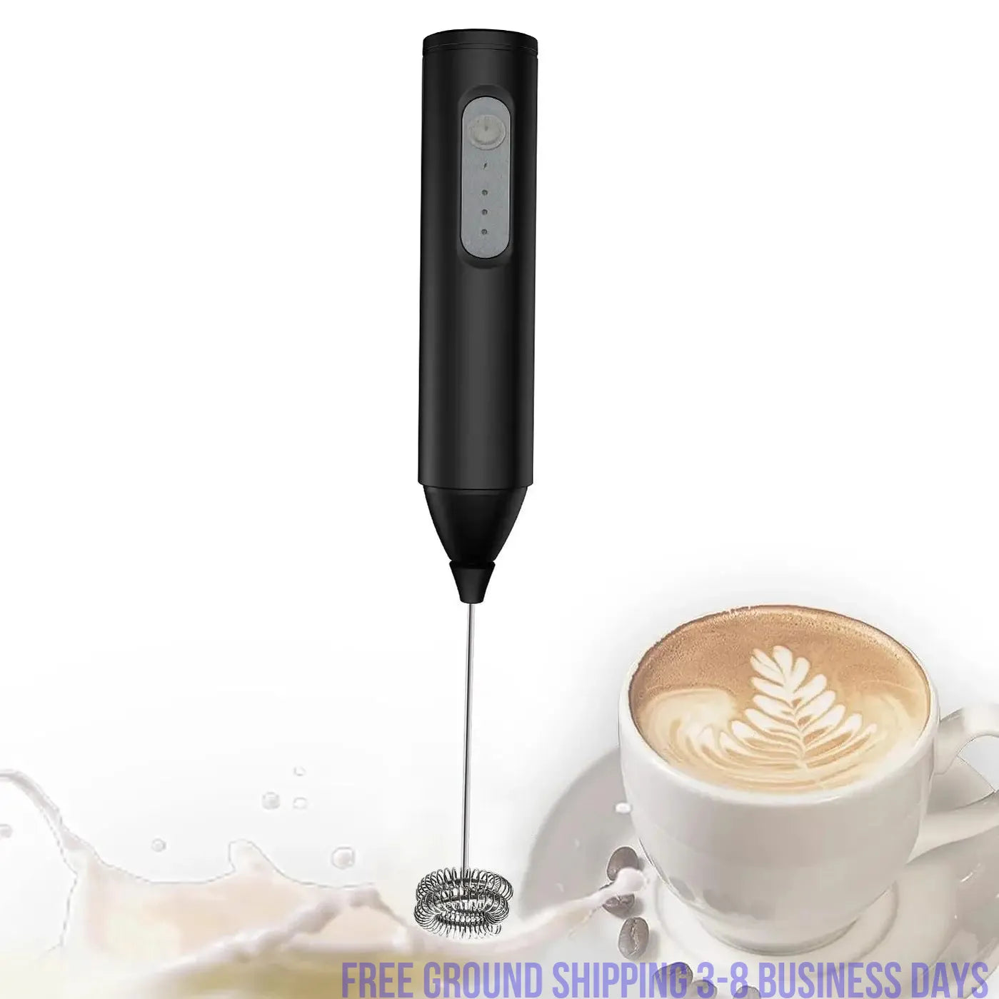 FrothMaster Min USB Rechargeable Coffee Whisker 3 Speeds Foam Maker Coffee Ships from USA