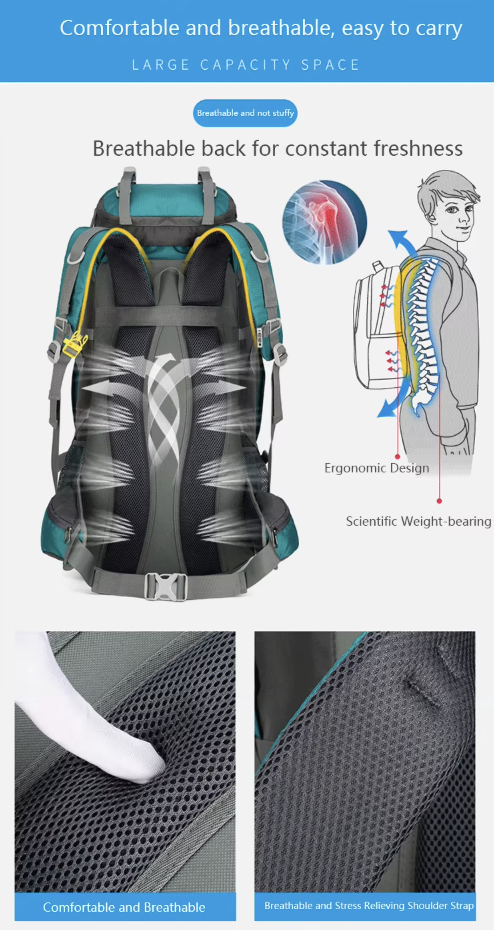 70L AdventurePro Hiking & Camping Backpack – Built to Roam Farther