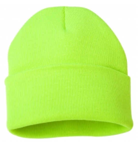 Warm Knit Beanie Hat – Stretchy, Cuffed, and Comfortable for All Ages