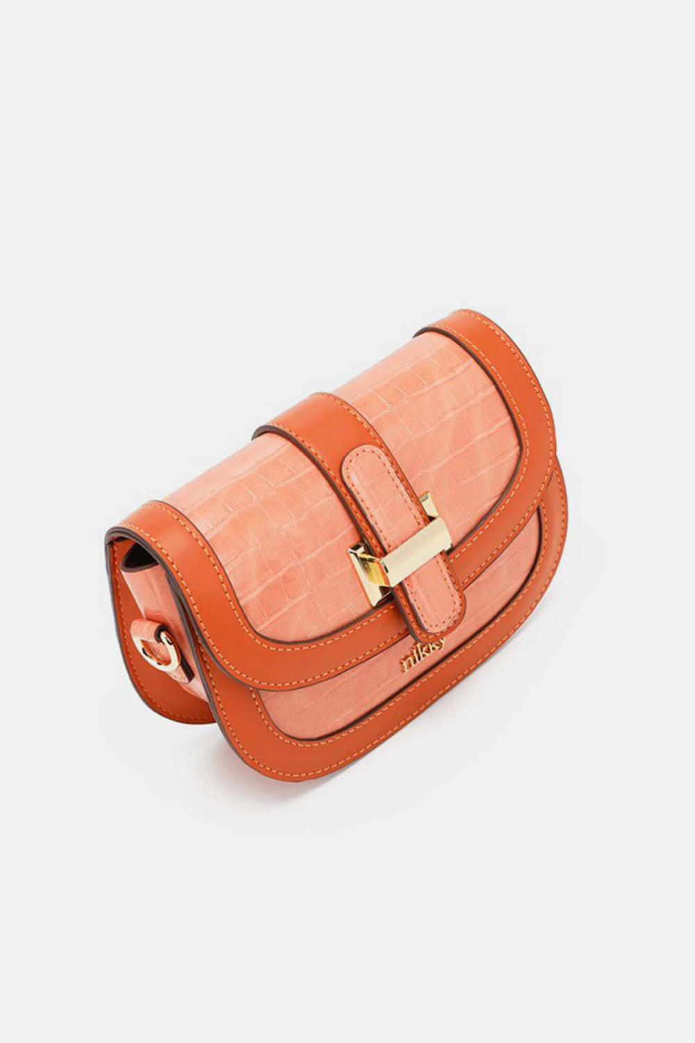 Nicole Lee USA Croc Embossed Crossbody Bag - Luminous Bear Shop