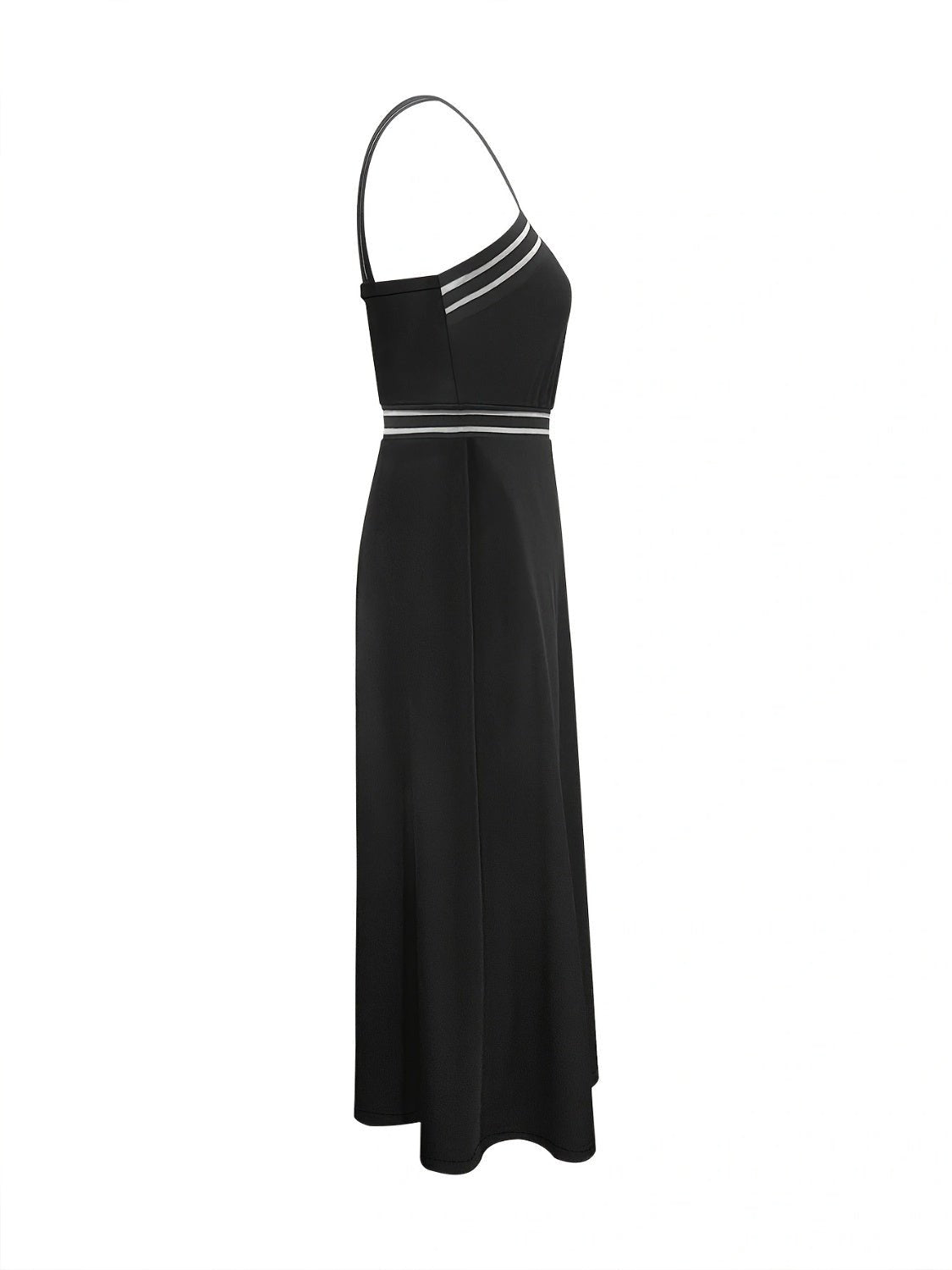 Crisscross Sleeveless Midi Dress - Luminous Bear